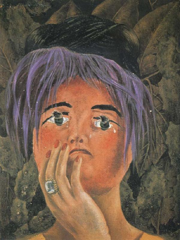 Frida Kahlo The Mask oil painting image